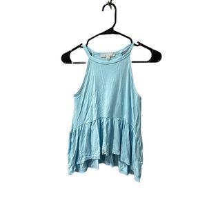 Gaze Baby Blue Babydoll Style Tank